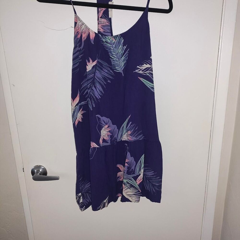 Roxy Women's Purple and Blue Summer-dresses